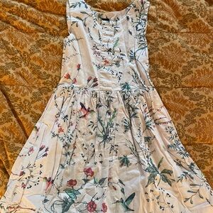 GAP Kids Cream Floral Dress